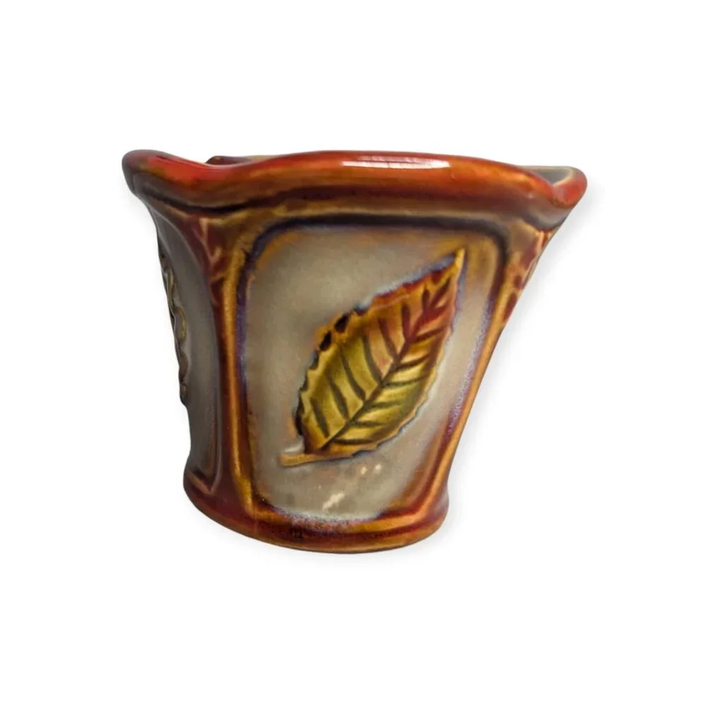Ceramic Fall Autumn Thanksgiving Votive Candle Holder